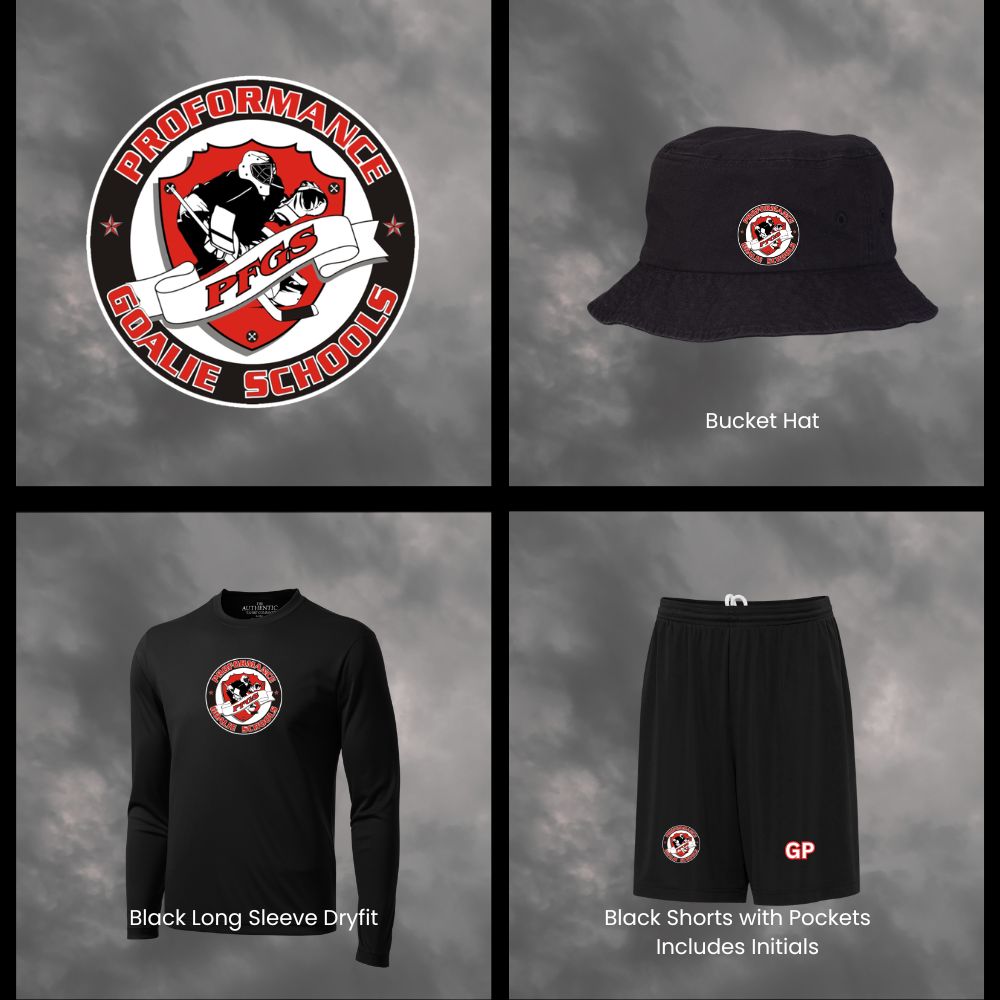 Proformance Bucket Hat, LS Dryfit, Shorts Package