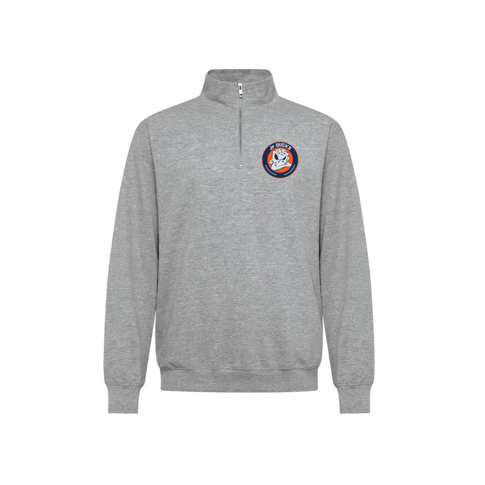 Jr Ducks Circle Logo 1/4 Zip - Adult