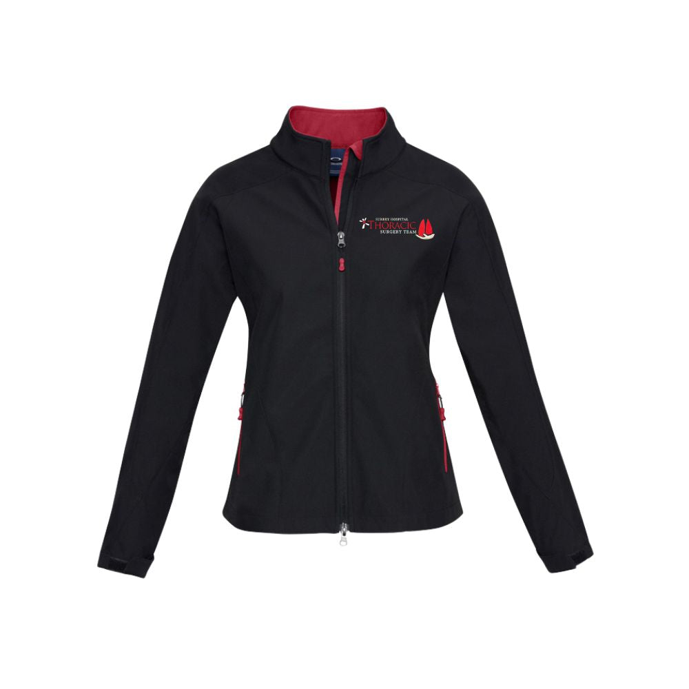 Surrey Hospital Thoracic Surgery Team Geneva Jacket - Ladies