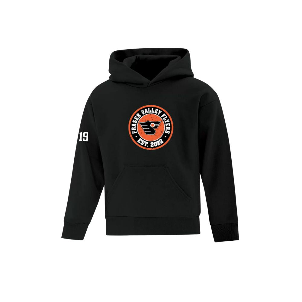 Fraser Valley Flyers Youth Black Hoodie