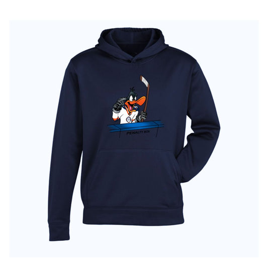 Little Ducks HC Youth Performance Hoodie with Daffy Duck Logo