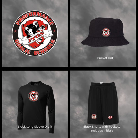 Proformance Bucket Hat, LS Dryfit, Shorts Package