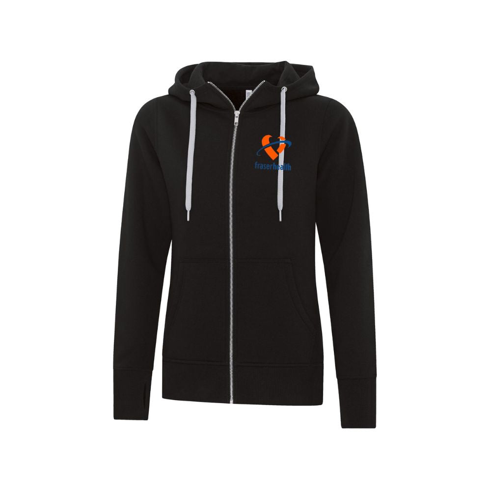 Fraser Health Core Zip Hoodie - Ladies