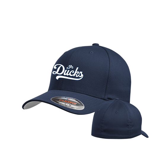 Jr Ducks Flexfit Wooly Combed Hat - Script Logo