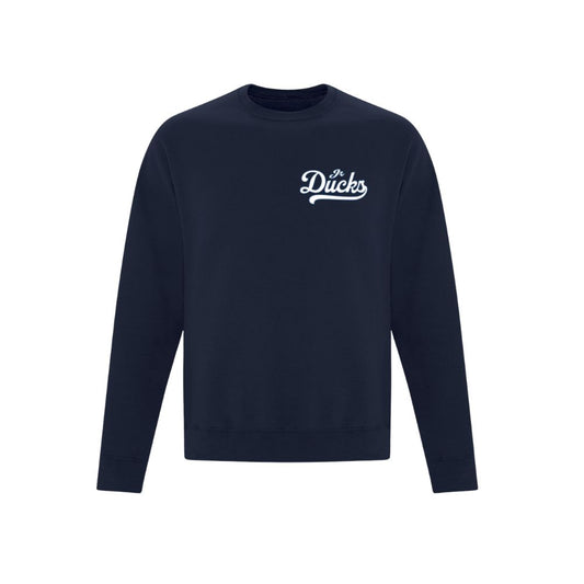 Jr Ducks Script Logo Sweatshirt - Adult