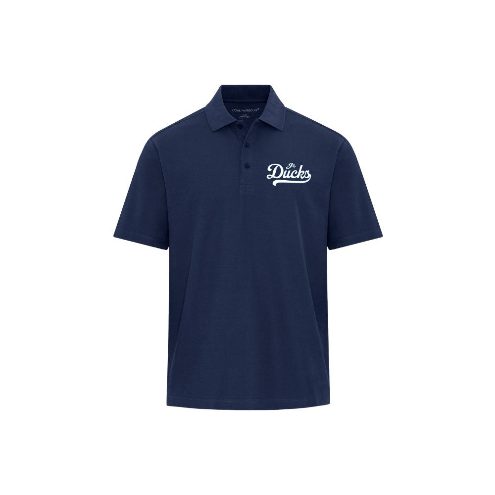 Jr Ducks Script Logo Polo - Youth