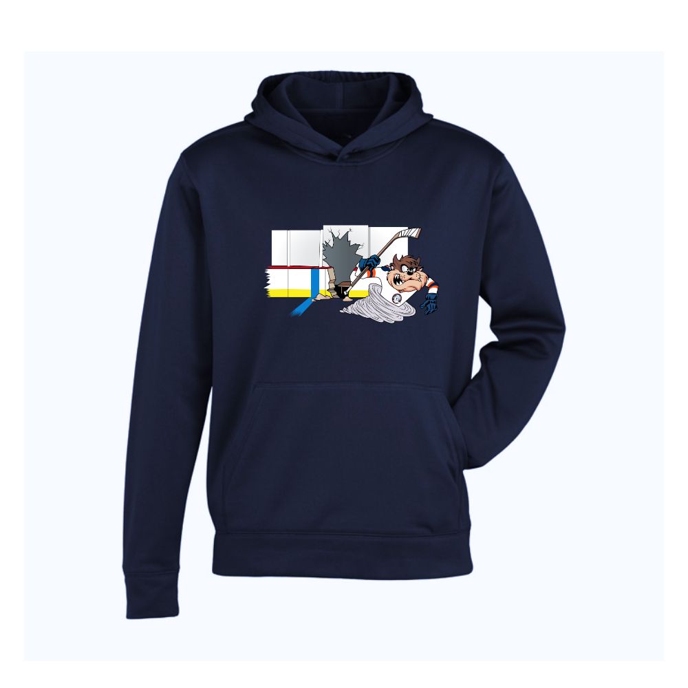 Little Ducks HC Youth Performance Hoodie with Taz Logo